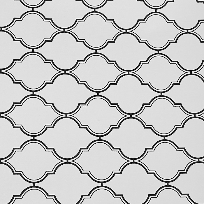 Бумага упаковочная металлизированная, бело-серебряный, 0,5 х 5 м