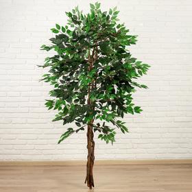 Дерево искусственное 175 см зеленый фикус
