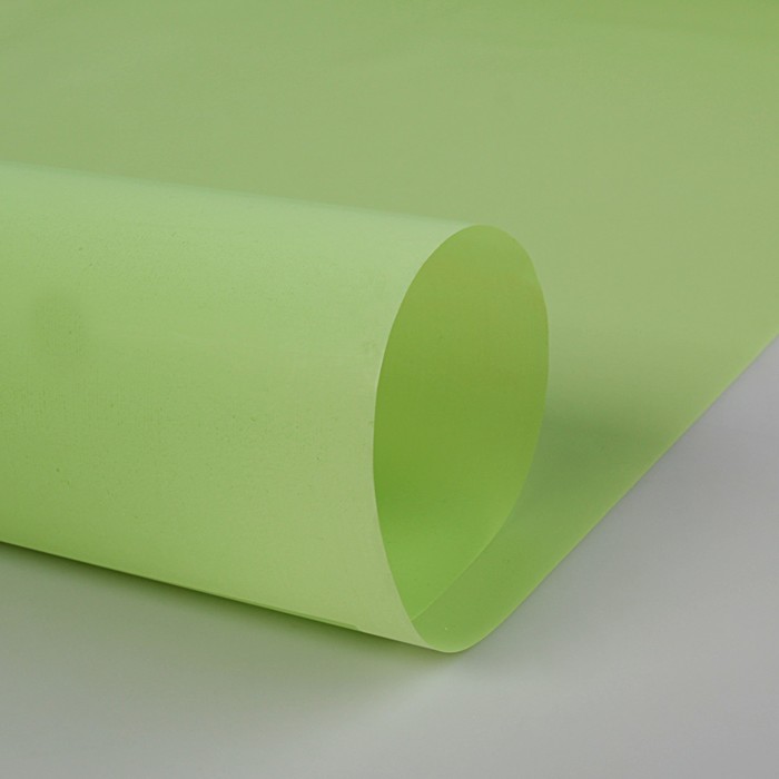 Плёнка для цветов "Атласная", цвет авакадо, 0,5 х 9 м