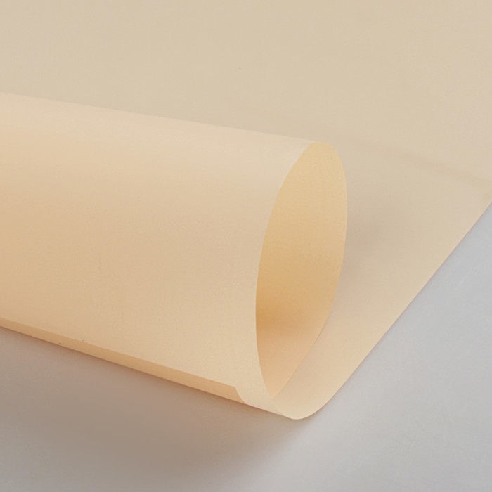 Плёнка для цветов "Атласная", цвет персиковый, 0,5 х 9 м