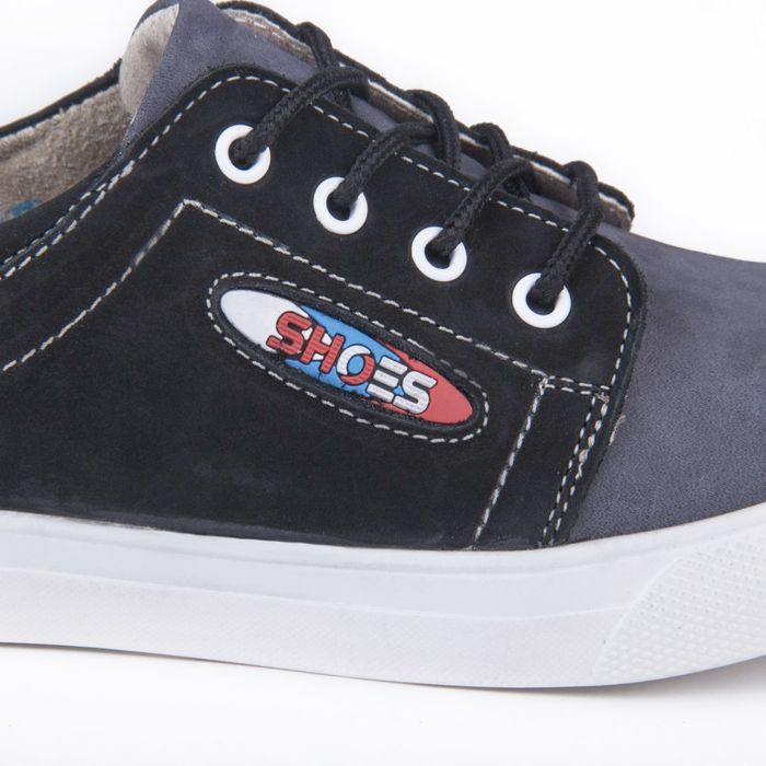 Полуботинки спортивные арт. 8122П-4-7 (серо-черный) (р. 39)