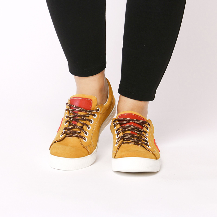 Полуботинки спортивные арт. 8121П-3-7 (рыжий) (р. 38)