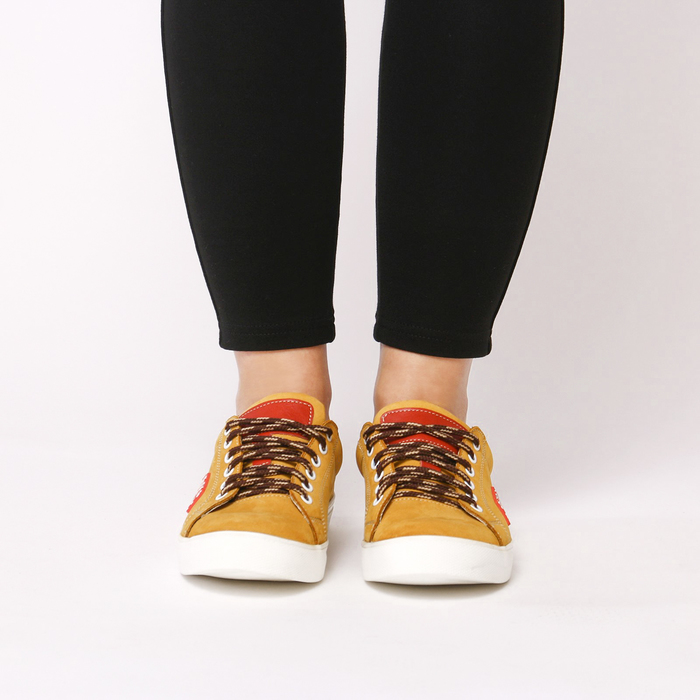 Полуботинки спортивные арт. 8121П-3-7 (рыжий) (р. 38)