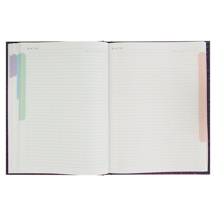 Бизнес-блокнот А5, 80 листов «Власть символов», твёрдая обложка, матовая ламинация