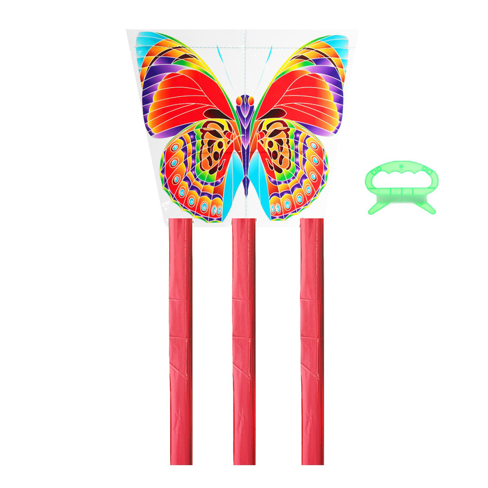 Воздушный змей "Бабочка" с леской