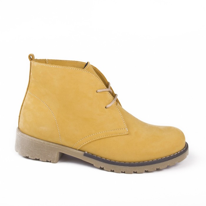 Ботинки женские арт. 8401-3-7Б / байка (желтый) (р.41)