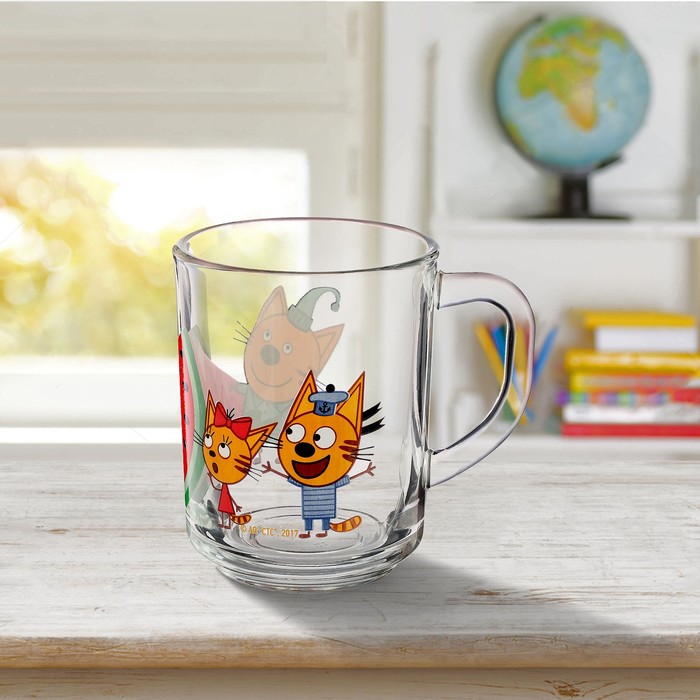 Кружка 250 мл "Три кота. Арбуз"