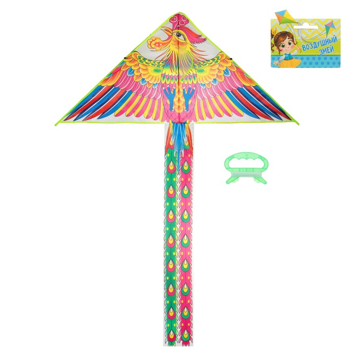 Воздушный змей "Птица" с леской