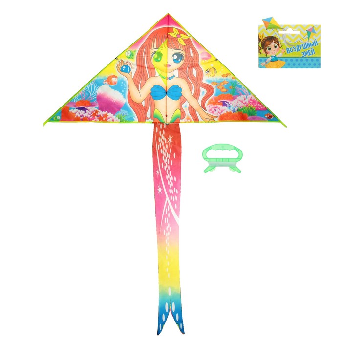 Воздушный змей "Русалка" с леской