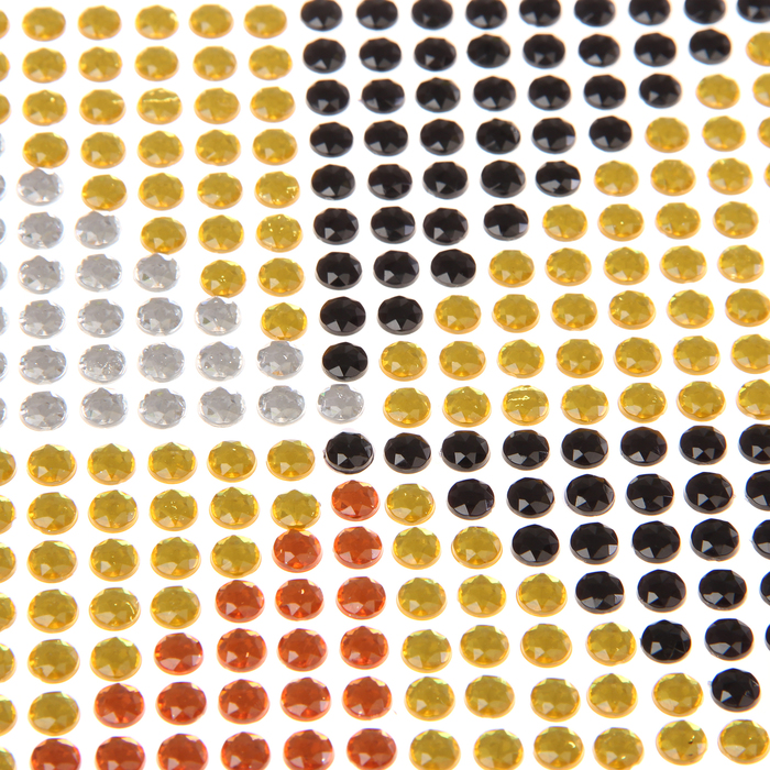 Алмазная мозаика - наклейка "Уточки"