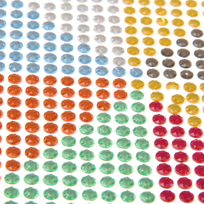 Алмазная мозаика - наклейка "Морской конек"