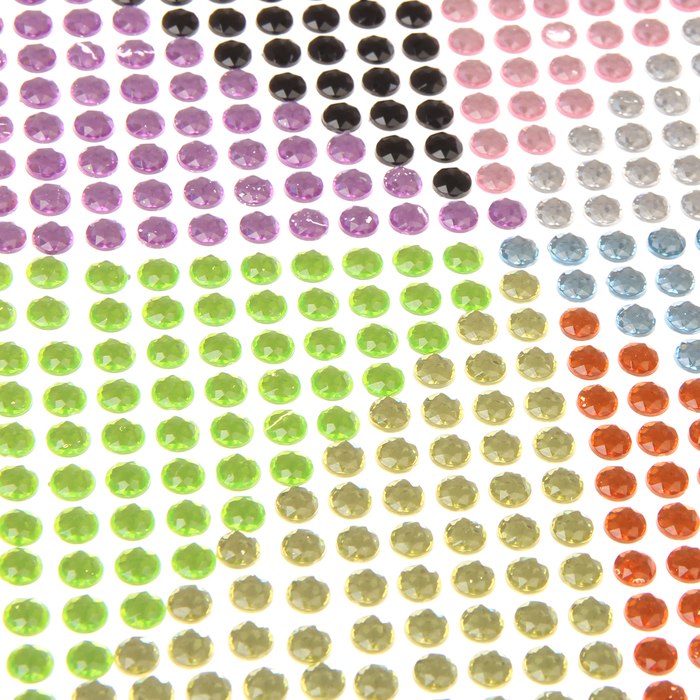 Алмазная мозаика - наклейка "Пара бабочек"