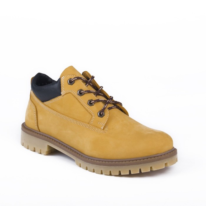 Ботинки мужские арт. 217104-3-7Б / байка (желтый) (р. 40)
