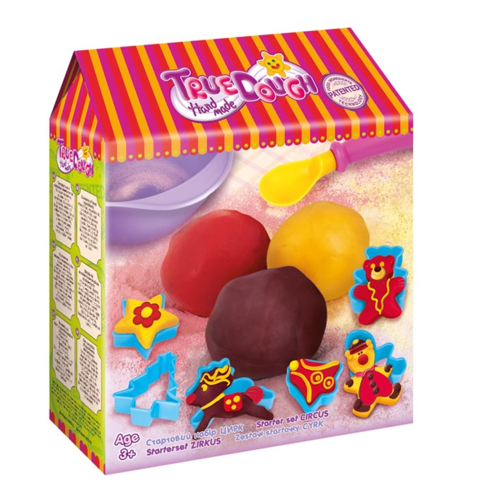 Стартовый набор для лепки из теста True Dough "Цирк"