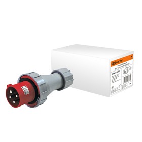 

Вилка TDM 3Р+РЕ, кабельная, IP67, 125 А, 380 В, SQ0611-0003
