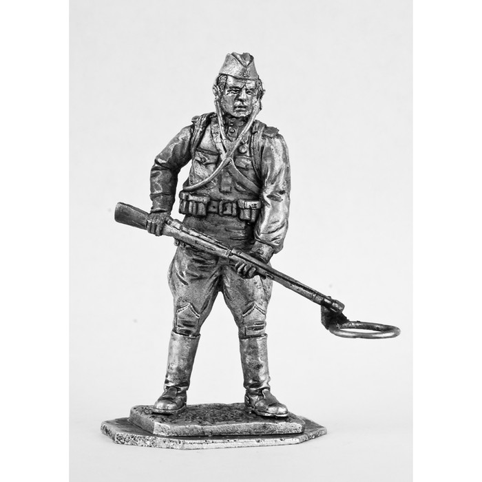 Оловянный солдатик "Сапер"