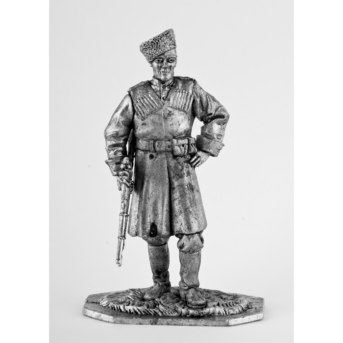 Оловянный солдатик "Казак, пластун"