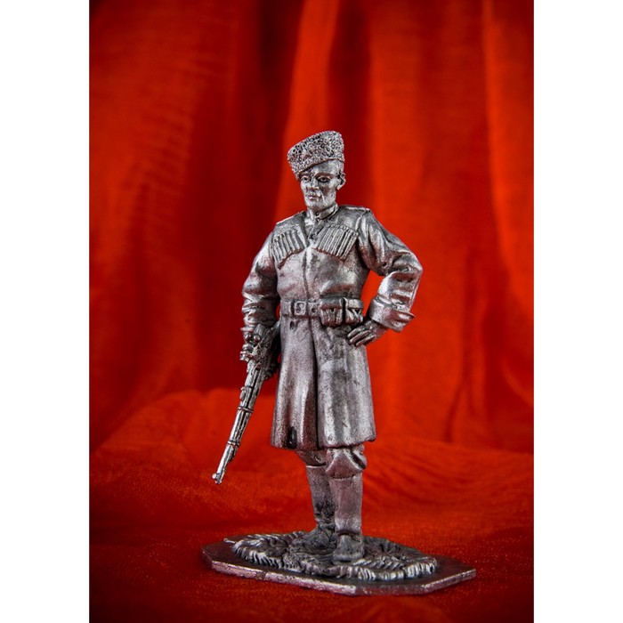 Оловянный солдатик "Казак, пластун"