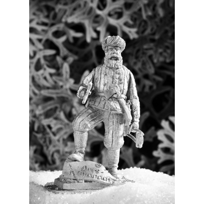 Оловянный солдатик "Партизан с миной"