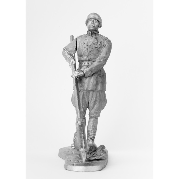 Оловянный солдатик "Рядовой РККА в парадной форме (Парад Победы)"