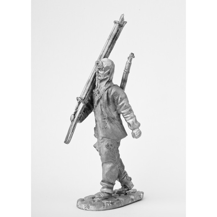 Оловянный солдатик "Лыжник РККА парад 1941 года"