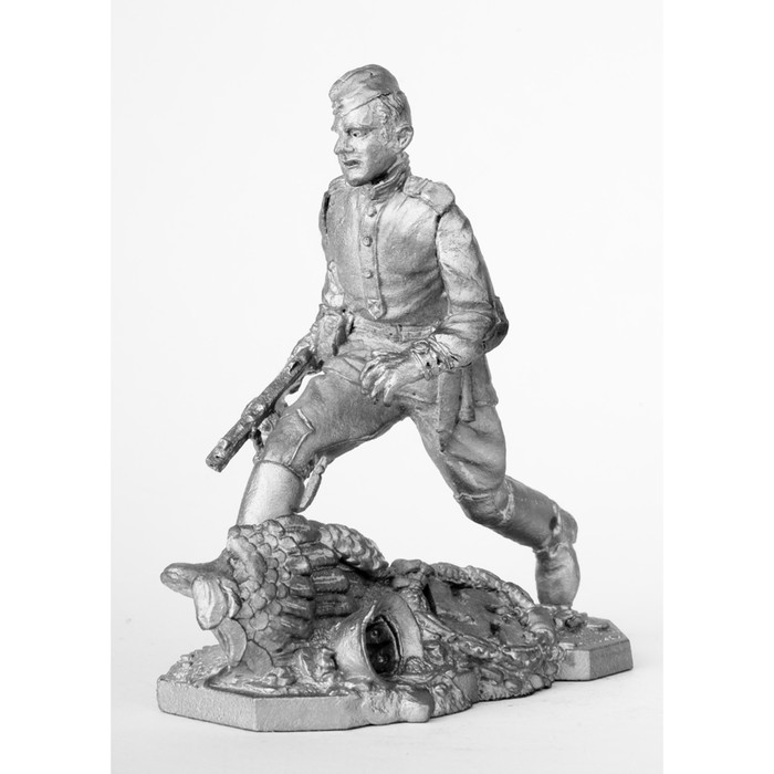 Оловянный солдатик "Штурм рейхстага. Знаменная группа № 5"