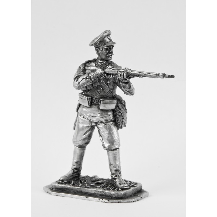 Оловянный солдатик "Рядовой 195 пехотного полка"