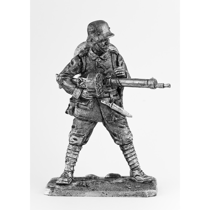 Оловянный солдатик "Штурмовик, немец"