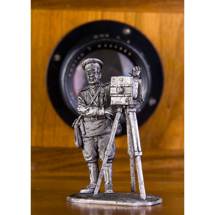 Оловянный солдатик "Фотограф"