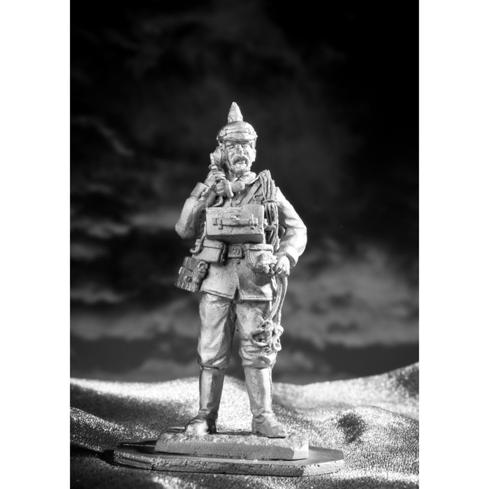 Оловянный солдатик "Немецкий телефонист"