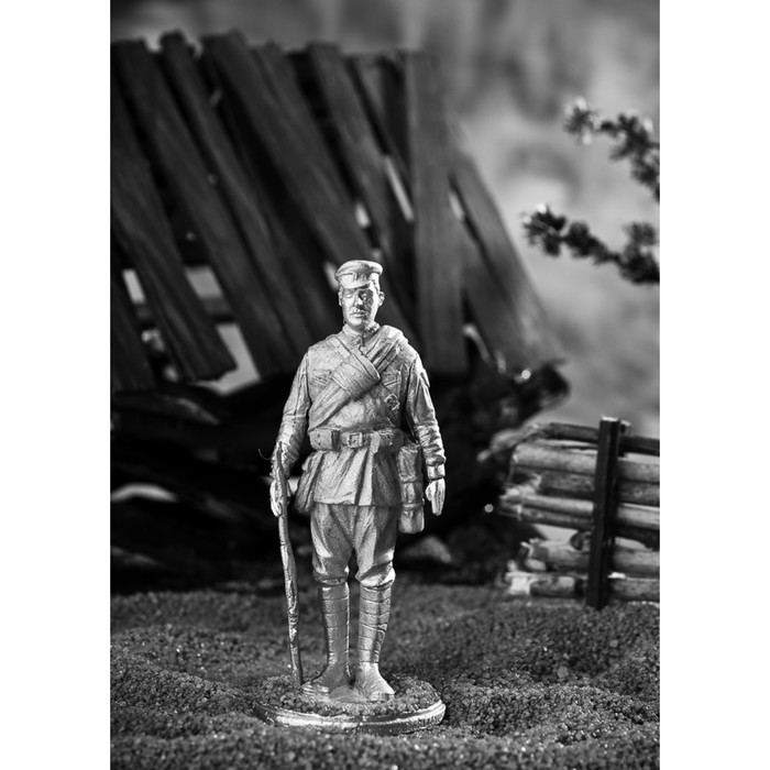 Оловянный солдатик "Рядовой чех"