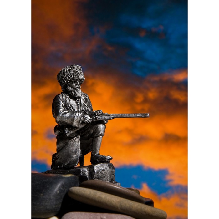 Оловянный солдатик "Пластун "