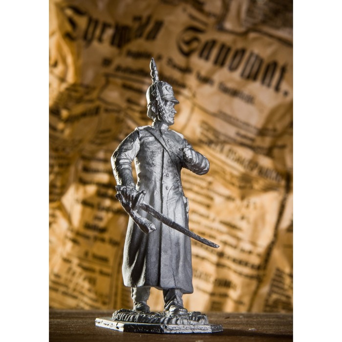 Оловянный солдатик "Штабс-капитан 32 егерского Казанского полка, 1854г"