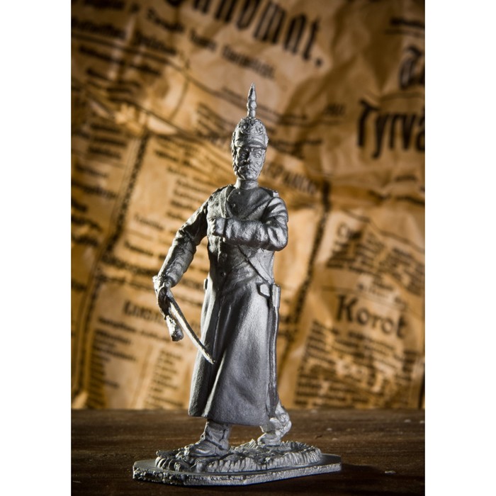 Оловянный солдатик "Штабс-капитан 32 егерского Казанского полка, 1854г"