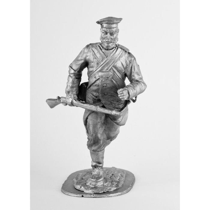 Оловянный солдатик "Рядовой 23 егерского Украинского полка, 1854г."