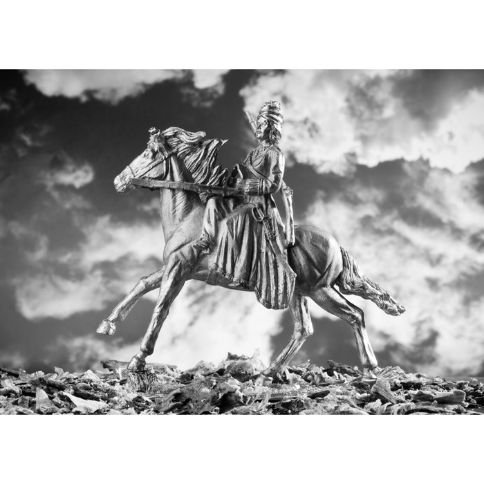 Оловянный солдатик "Амазонка Балаклавы, 1787 год"