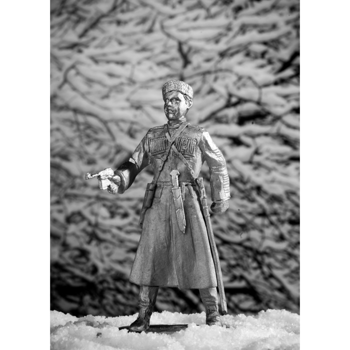 Оловянный солдатик "Белый генерал"