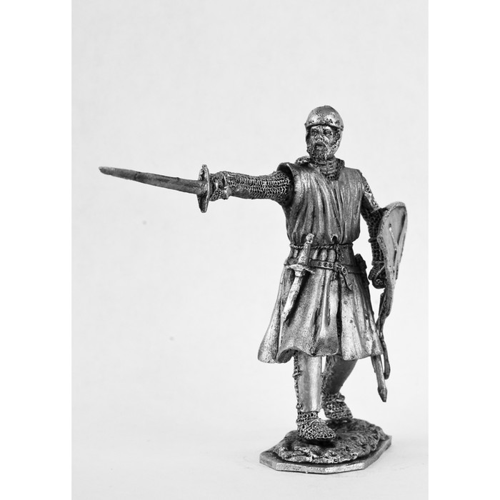Оловянный солдатик "Рыцарь тевтонского ордена 13 век"