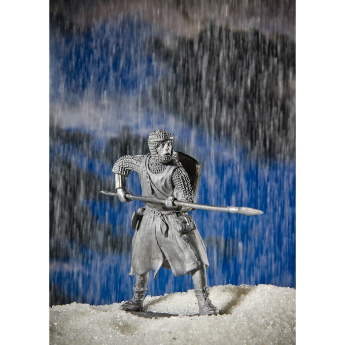 Оловянный солдатик "Копейщик"