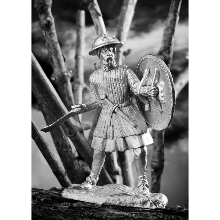 Оловянный солдатик "Пеший сержант"