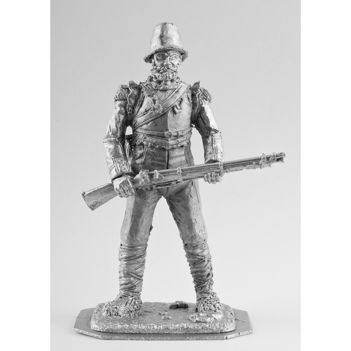 Оловянный солдатик "Партизан в кирасе"
