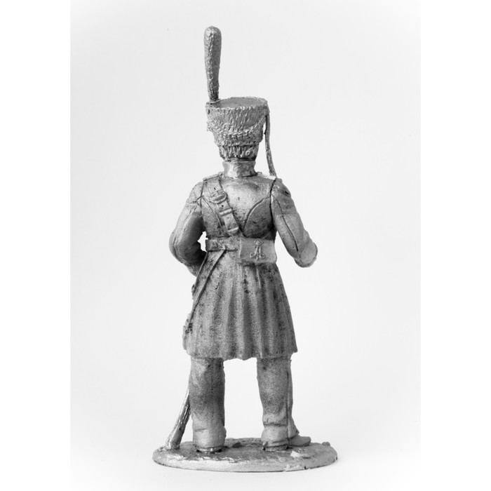 Оловянный солдатик "Урядник 2-го Александрийского конного полка Санкт-Петербургского ополчен