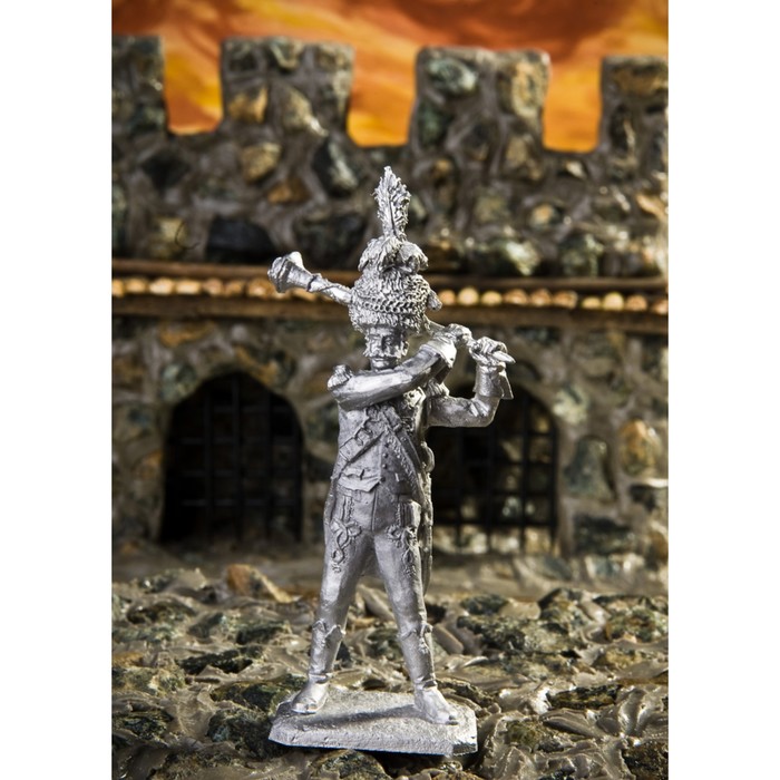 Оловянный солдатик "Тамбур мажор"