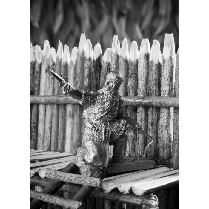 Оловянный солдатик "Рядовой калмыцкого полка, 1812"