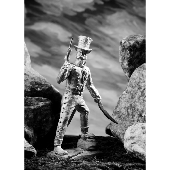 Оловянный солдатик "Испанский партизан"