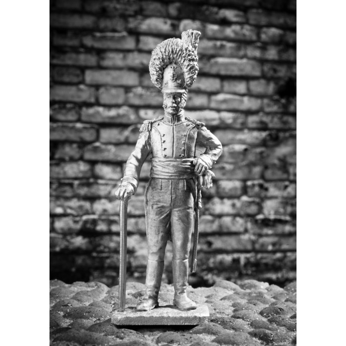 Оловянный солдатик "Офицер вюртенбергского полка"