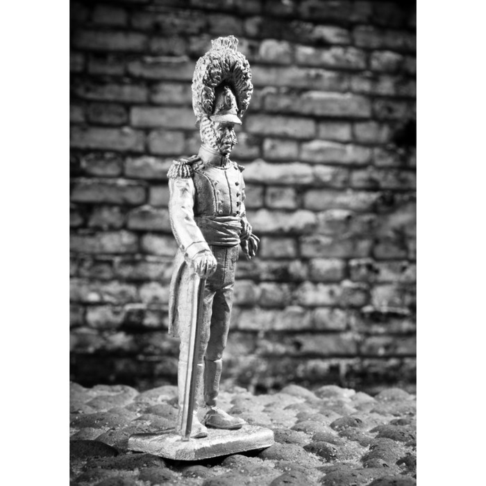 Оловянный солдатик "Офицер вюртенбергского полка"