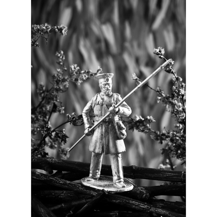 Оловянный солдатик "Пеший ратник Рязанского ополчения"