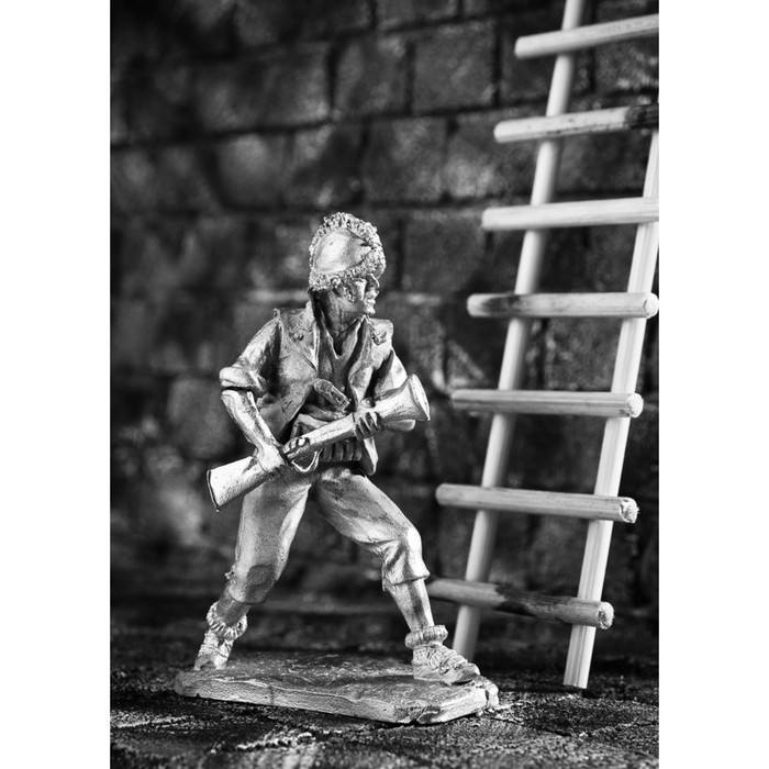 Оловянный солдатик "Горильерос Леонских гор"