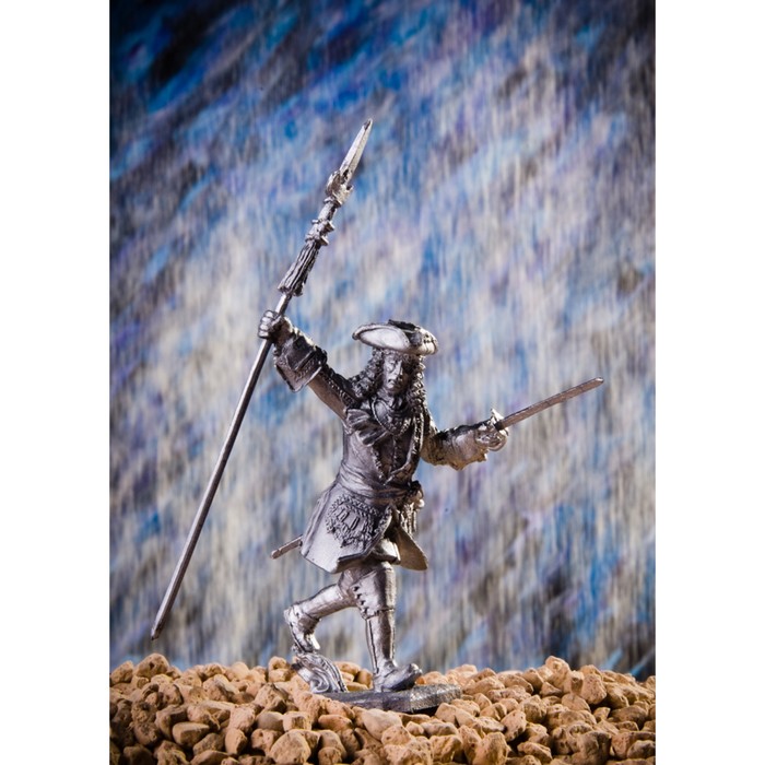 Оловянный солдатик "Капитан-поручик Преображенского полка"